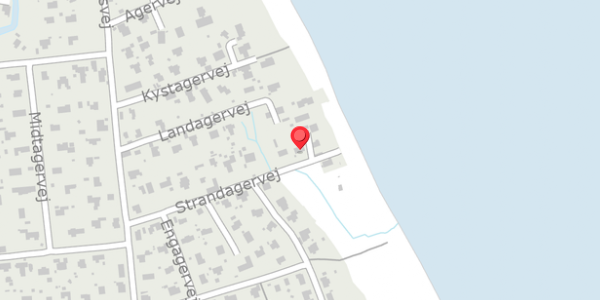 Trafikstøjkort på Strandagervej 19, 8300 Odder