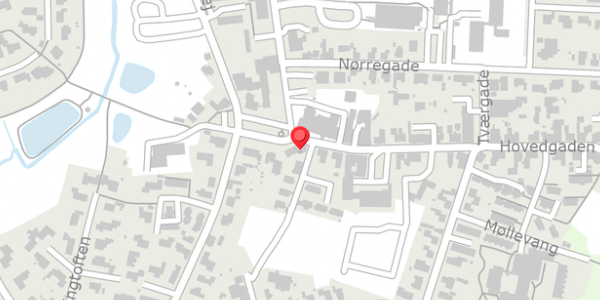 Trafikstøjkort på Degnetoften 2A, 6534 Agerskov