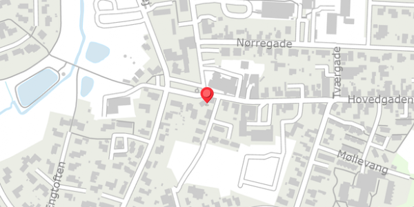 Trafikstøjkort på Degnetoften 2B, 6534 Agerskov