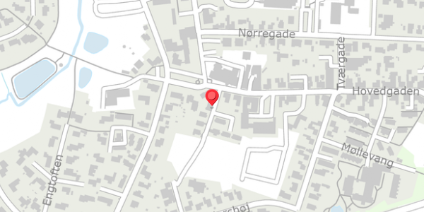 Trafikstøjkort på Degnetoften 2D, 6534 Agerskov