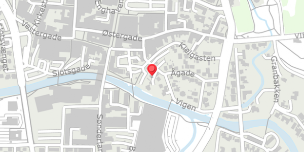 Trafikstøjkort på Vigen 2B, 7500 Holstebro