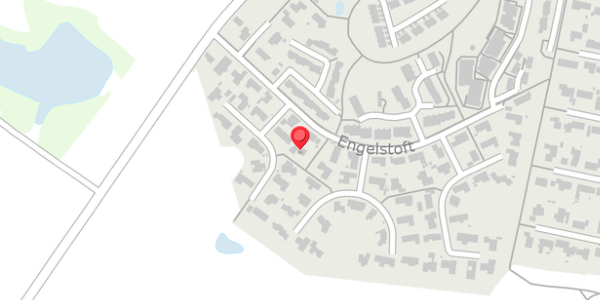 Trafikstøjkort på Engelstoft 34, 8520 Lystrup