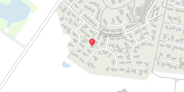 Trafikstøjkort på Engelstoft 50, 8520 Lystrup