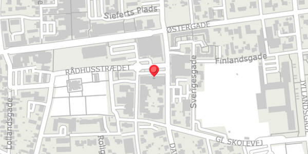 Trafikstøjkort på Danmarksgade 4, 7430 Ikast