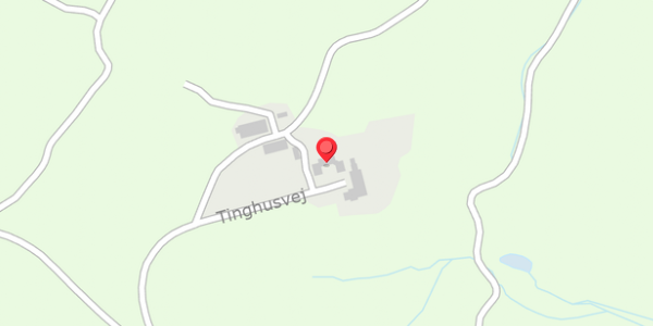 Trafikstøjkort på Tinghusvej 4A, 8680 Ry