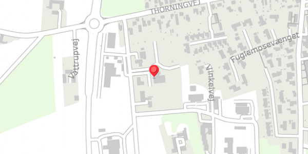 Trafikstøjkort på Parallelvej 7, . , 8620 Kjellerup