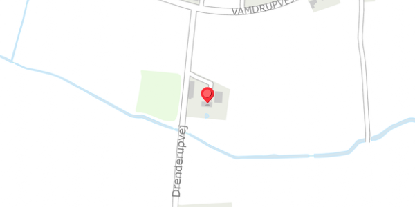 Trafikstøjkort på Drenderupvej 30, 6580 Vamdrup