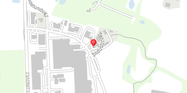 Trafikstøjkort på Industrivej 9A, 8653 Them