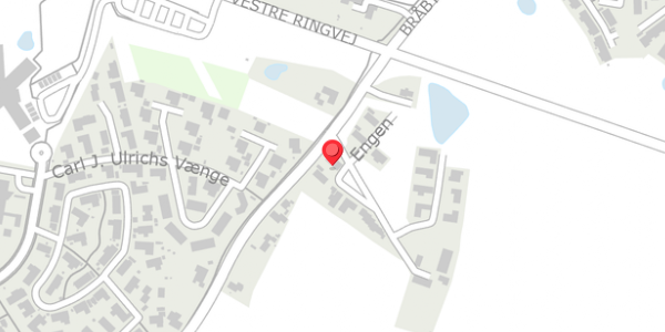 Trafikstøjkort på Engen 2, 4690 Haslev