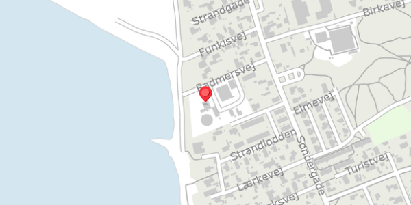 Trafikstøjkort på Radmersvej 3, 3390 Hundested