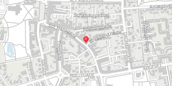 Trafikstøjkort på Sct Hansgade 31, . , 4100 Ringsted