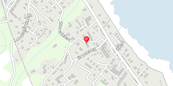 Trafikstøjkort på Brinkevej 6B, 3770 Allinge