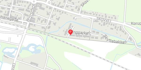 Trafikstøjkort på Engparken 21, 8550 Ryomgård