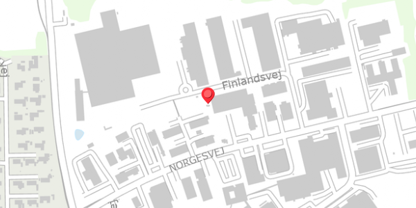 Trafikstøjkort på Norgesvej 19C, 6100 Haderslev
