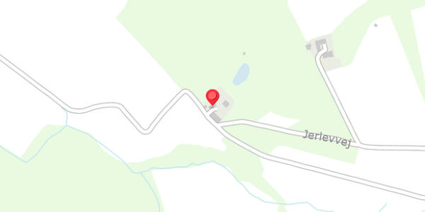 Trafikstøjkort på Jerlevvej 37, 7100 Vejle