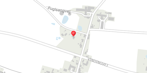 Trafikstøjkort på Fuglsangvej 1, . , 8654 Bryrup