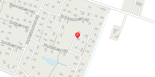 Trafikstøjkort på Multebærvej 13, 6880 Tarm