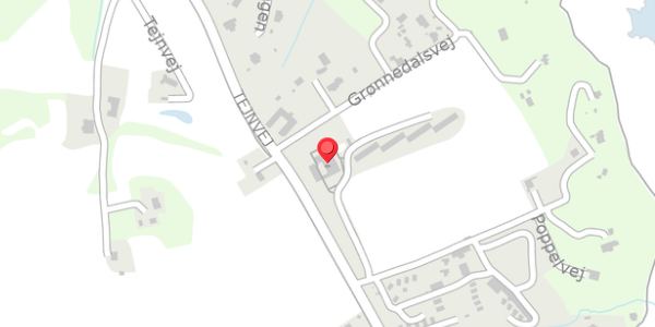 Trafikstøjkort på Tejnvej 25, . 39, 3770 Allinge