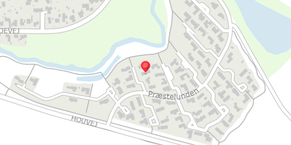 Trafikstøjkort på Præstelunden 43, . , 8300 Odder