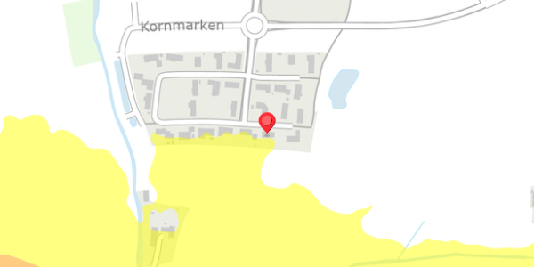 Trafikstøjkort på Kornmarken 21, 8450 Hammel