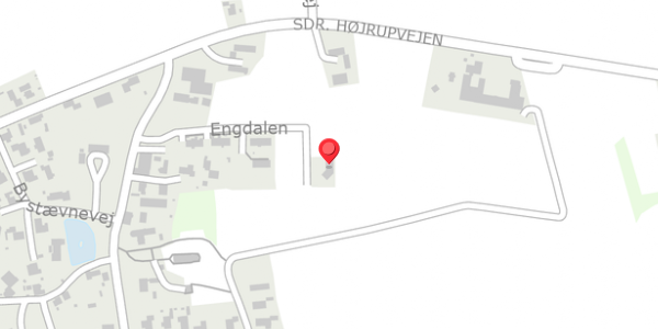 Trafikstøjkort på Engdalen 35, . , 5750 Ringe