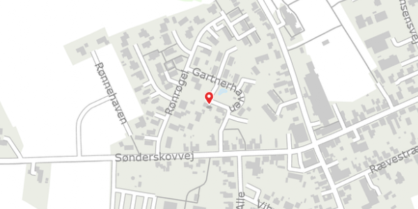Trafikstøjkort på Gartnerhaven 3, 6800 Varde