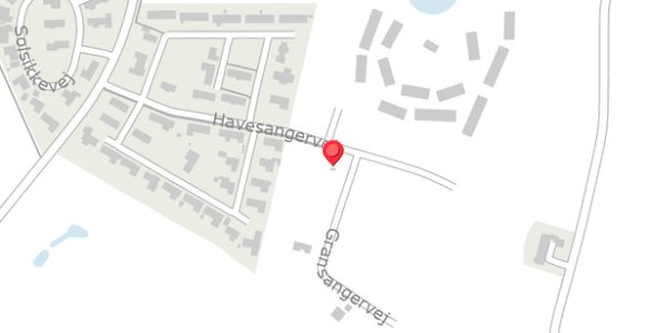 Trafikstøjkort på Gransangervej 2, 4930 Maribo