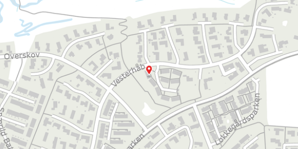 Trafikstøjkort på Vesterhåb 2C, 8300 Odder