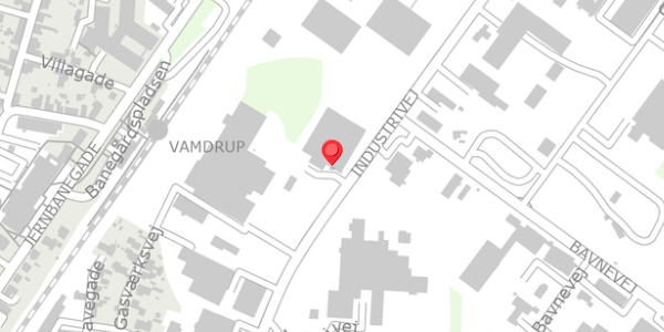 Trafikstøjkort på Industrivej 7, 6580 Vamdrup