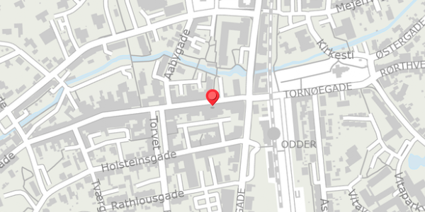 Trafikstøjkort på Rosensgade 9, 8300 Odder