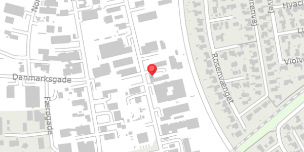 Trafikstøjkort på Finlandsgade 27A, . , 4690 Haslev
