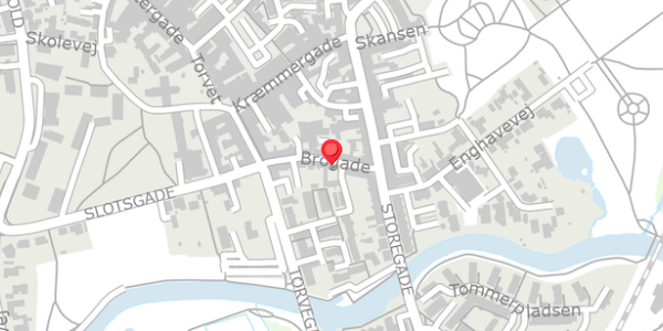 Trafikstøjkort på Brogade 14A, 6800 Varde