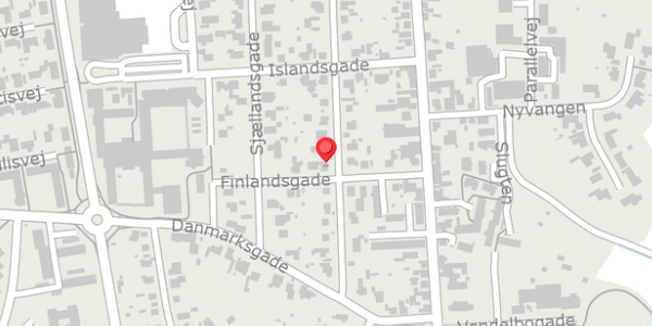Trafikstøjkort på Fynsgade 15B, . , 9870 Sindal