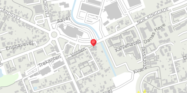 Trafikstøjkort på Volden 14, 4200 Slagelse