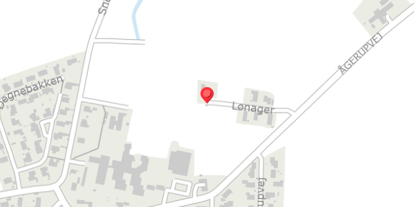 Trafikstøjkort på Lønager 11, 4140 Borup