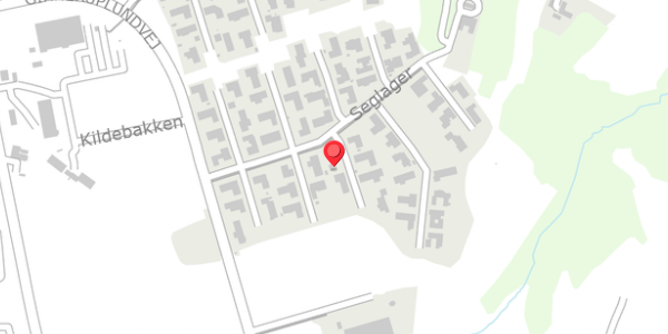 Trafikstøjkort på Seglager 22, 8370 Hadsten