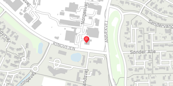Trafikstøjkort på Norgesvej 2, . , 8450 Hammel