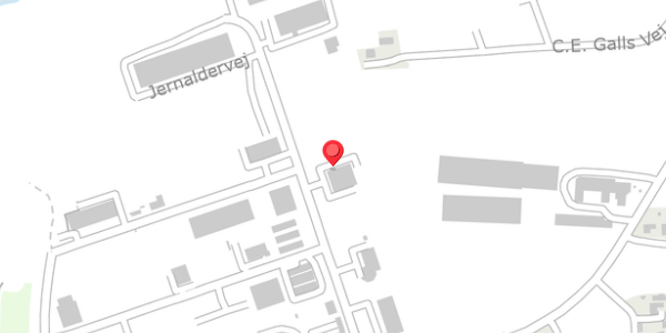 Trafikstøjkort på Jernaldervej 6, 8300 Odder