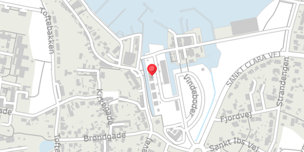 Trafikstøjkort på Vindeboder 7, st. , 4000 Roskilde