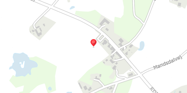Trafikstøjkort på Ryvej 20, . , 8653 Them