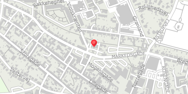 Trafikstøjkort på Nytorv 9, 8500 Grenaa