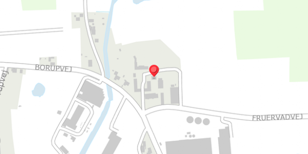 Trafikstøjkort på Fruervadvej 14A, 3320 Skævinge