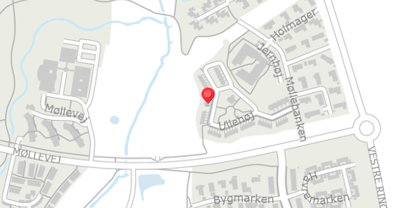 Trafikstøjkort på Ullehøj 63, . , 4140 Borup