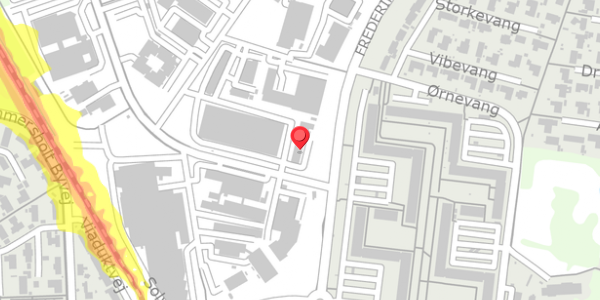 Trafikstøjkort på Gydevang 2A, . , 3450 Allerød