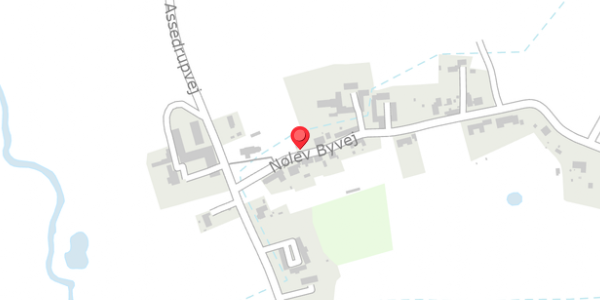 Trafikstøjkort på Nølev Byvej 5, 8300 Odder