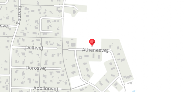 Trafikstøjkort på Athenesvej 46, . , 4200 Slagelse