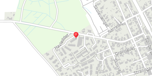 Trafikstøjkort på Vestergade 71, 8300 Odder