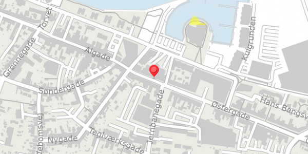 Trafikstøjkort på Algade 81, . , 5500 Middelfart