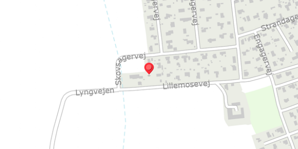 Trafikstøjkort på Lillemosevej 34, 8300 Odder