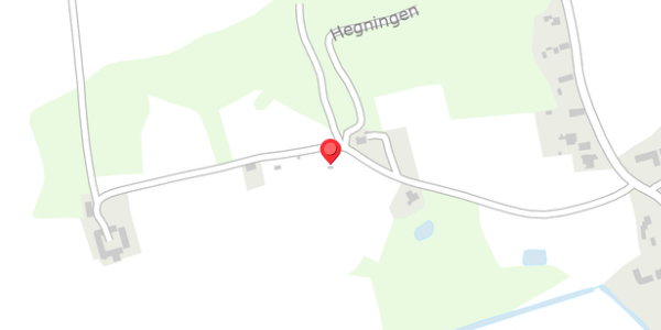 Trafikstøjkort på Hegningen 9, 5631 Ebberup